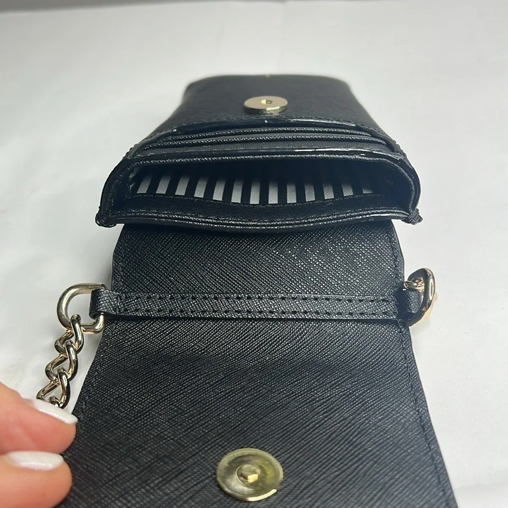 Kate Spade Cat Limited Edition Leather Crossbody Bag Phone Case Fits an IPhone